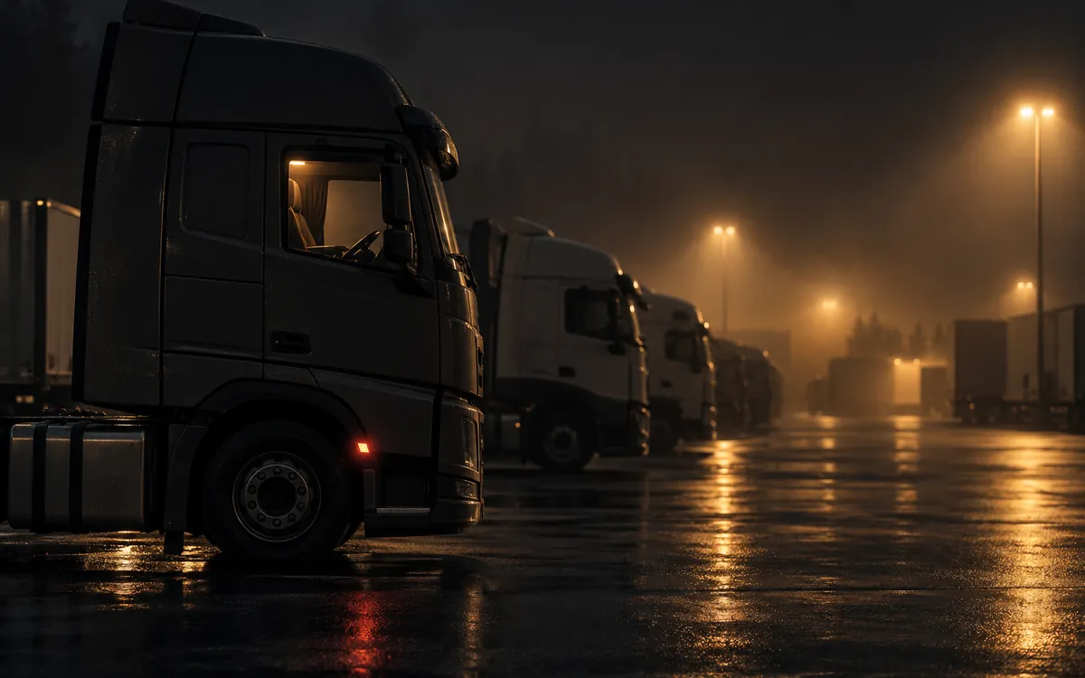 Strona dla firmy transportowej i spedycji - zlecenia, śledzenie, rekrutacja kierowców
